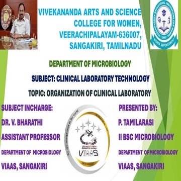 CLT - Organization of clinical Laboratory | PDF