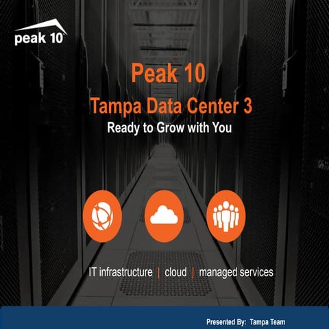 New Tampa Data Center - Peak 10