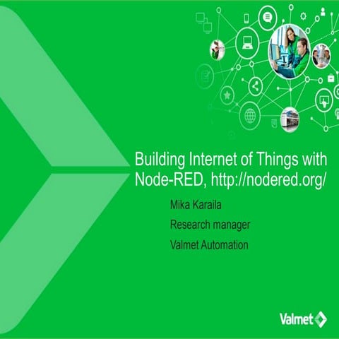 TampereJS Meetup: Node-RED by Mika Karaila, Valmet