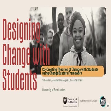 Co-Creating Theories of Change with Students Using Change Busters Framework, ...