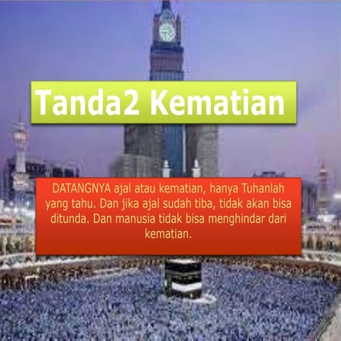 Tanda2 kematian