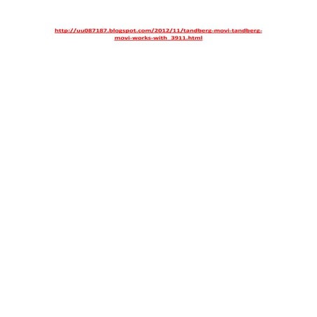 Tandberg movi