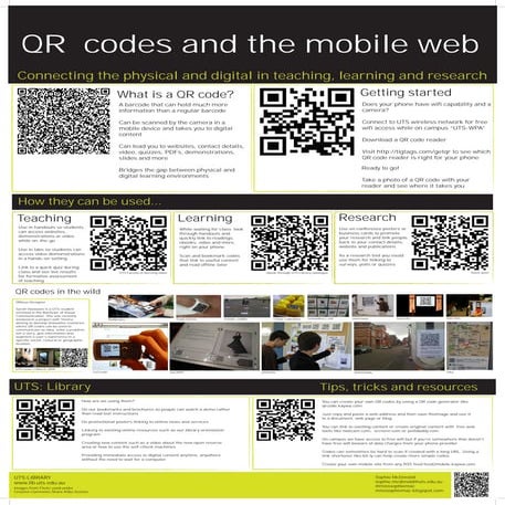 QR codes and the mobile web