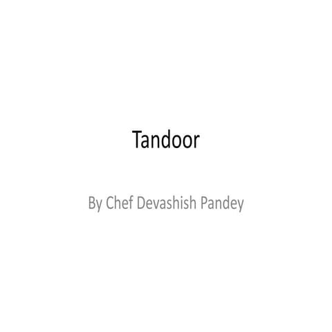 Tandoor