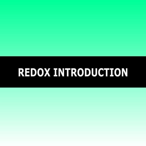 Tang 01   redox introduction 2