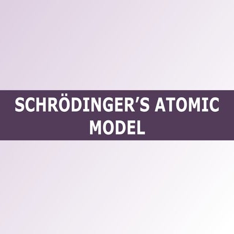 Tang 02   schrödinger’s atomic model