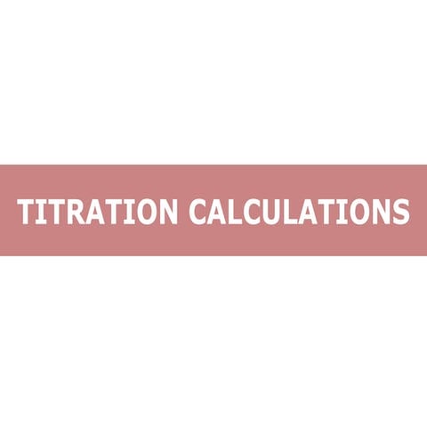 Tang 06   titration calculations