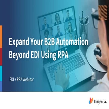 B2B Automation Using RPA and EDI