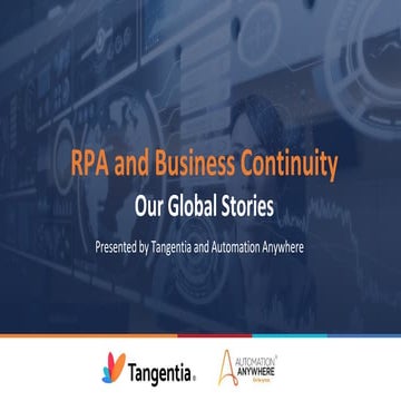 RPA - Business Continuity & Automation Success Stories