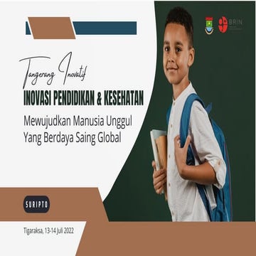 INOVASI PENDIDIKAN DAN KESEHATAN KABUPATEN TANGERANG