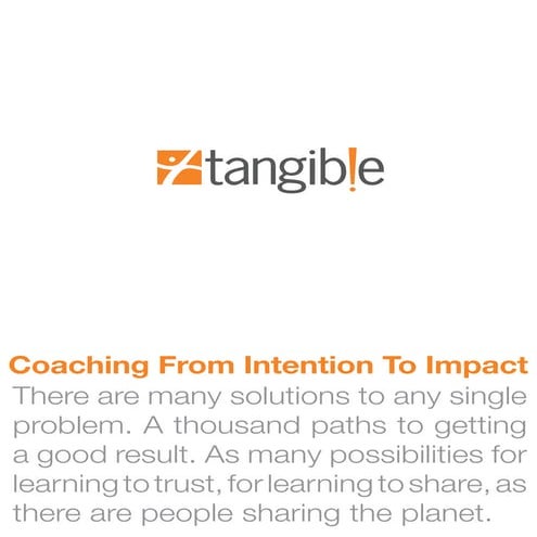 Tangible  Capabilities