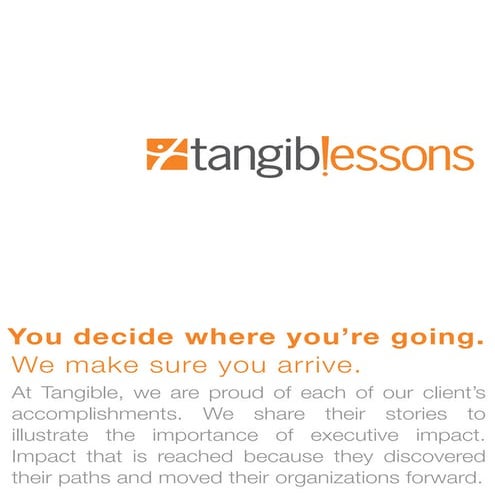 Tangible  Lessons