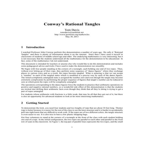 Tangle | PDF