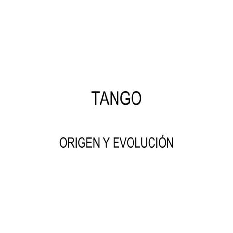 Tango