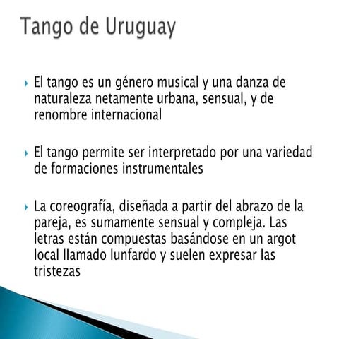 Tango de uruguay