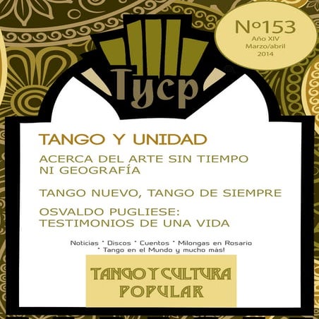 Tango y Cultura Popular N° 153
