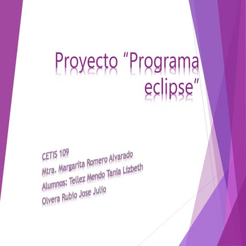 tutorial de eclipse