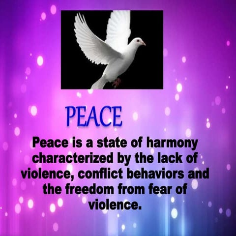Peace | PPTX