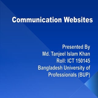 Tanjeel   communication websites