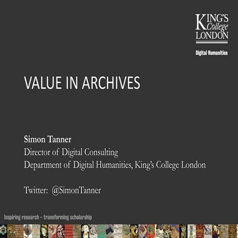 The Value of Archives for the Fédération Internationale des Archives de Télév...