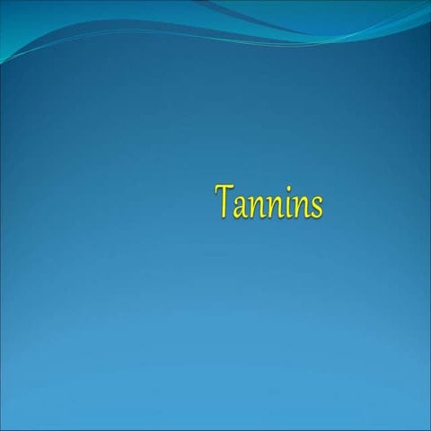 TANNINS CONTAINING CRUDE DRUGS CATECHU.ppt