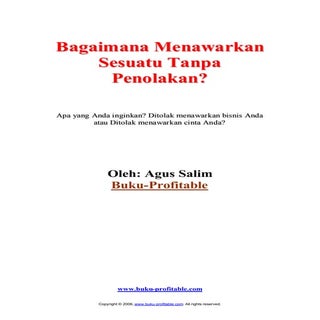 Bagaimana Menwarkan Sesuatu Tanpa P...