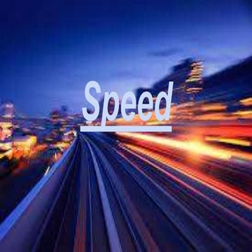 Speed 