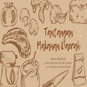 Tantangan makanan khas daerah