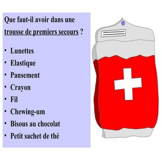 Trousse de premiers secours