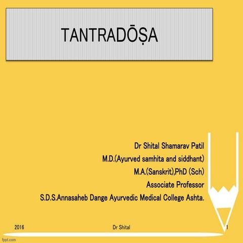 TANTRADŌṢA.pptx