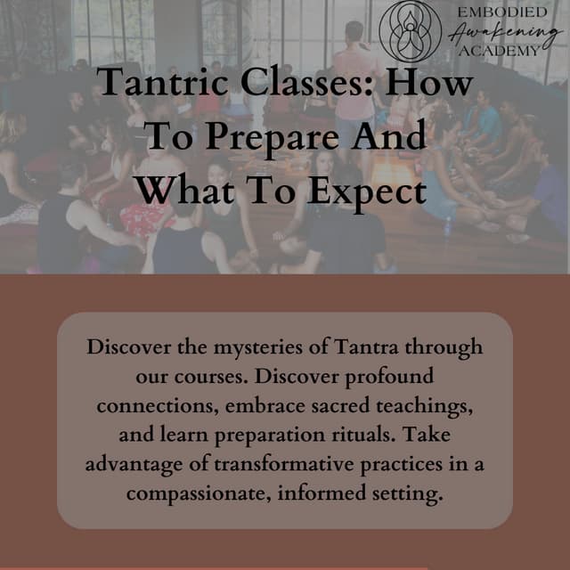 Tantric Classes How To Prepare And What To Expect