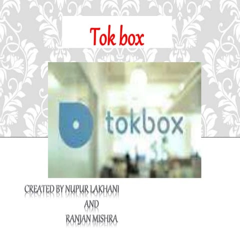 Tok Box Feature Ppt 2 | PDF