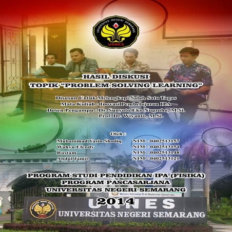 Hasil Diskusi/ Tanya Jawab Problem Solving Learning