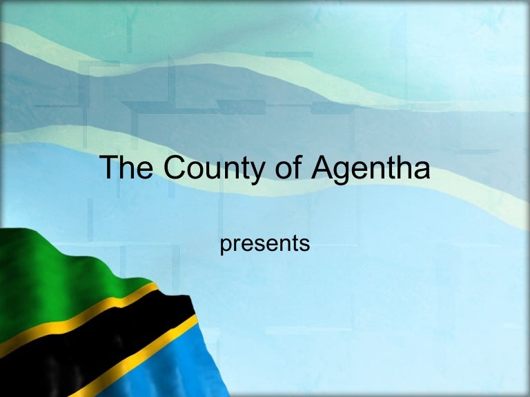 Tanzania Flag PPT Template