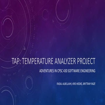 Temperature Analyzer Project