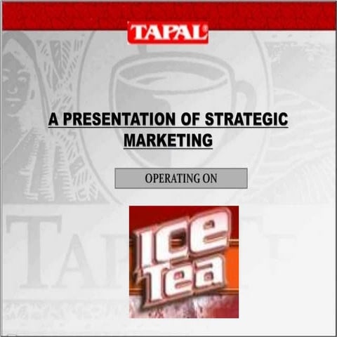 Tapal ice tea