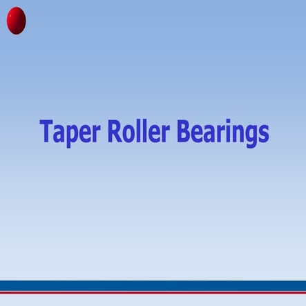 Taper Roller Bearings