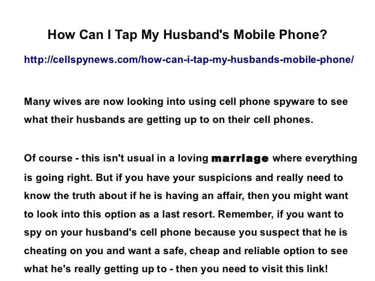 Cara Menyadap Telepon Suami atau Istri