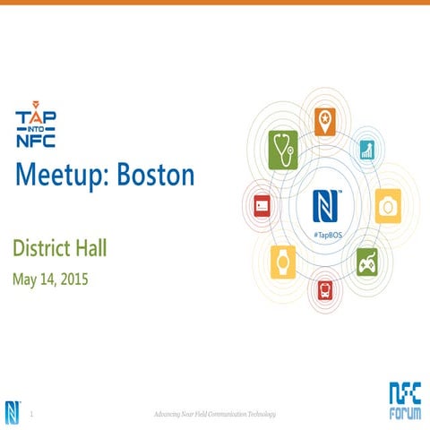 Tap into NFC Meetup  - Boston 