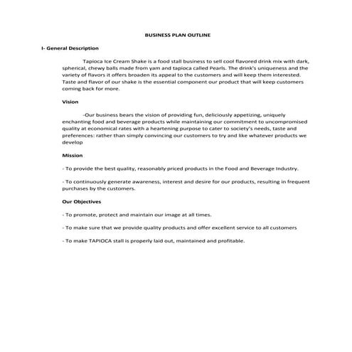 Tapioca shake project