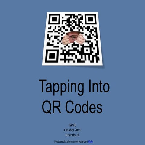 Tapping into QR Codes