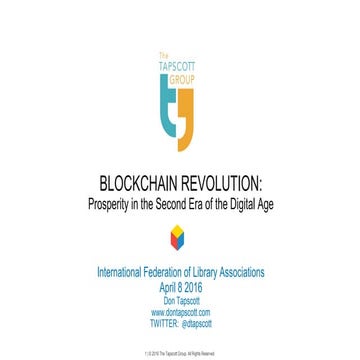 Tapscott libraryassoc apr8