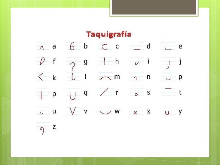 Taquigrafia