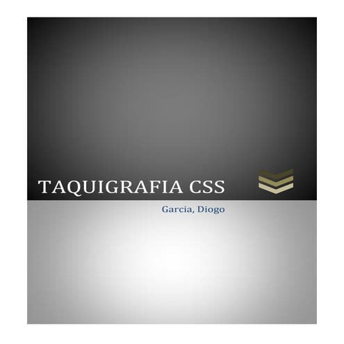 Taquigrafia css