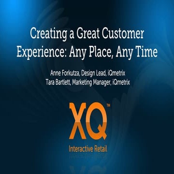 Creating a Great Customer Experience Any Place with Tara and Anne