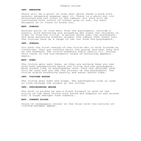 Sample Script - Tara