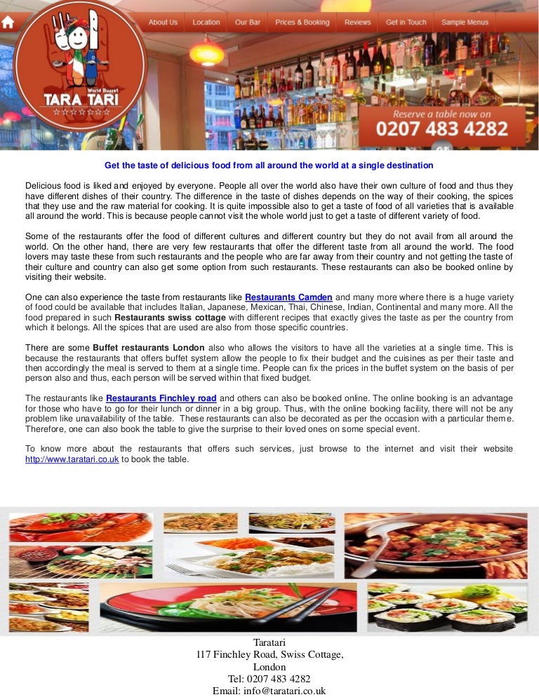 Restaurant Near Me