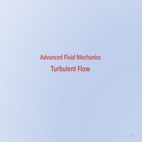Tarbulent flow