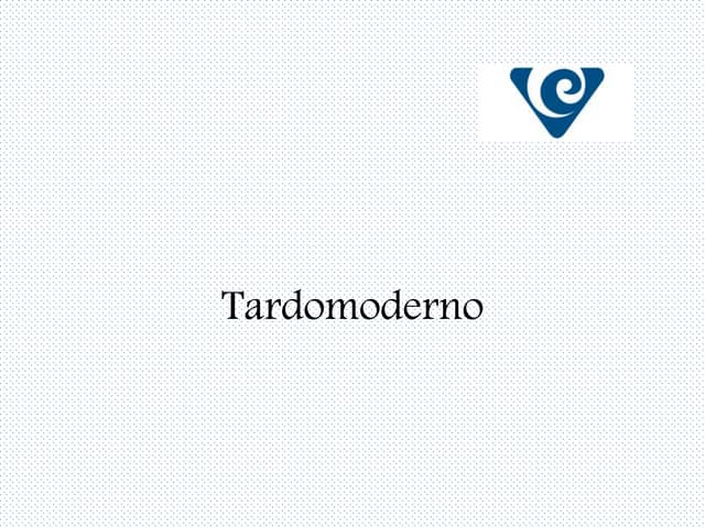 arquitectura tardomoderno