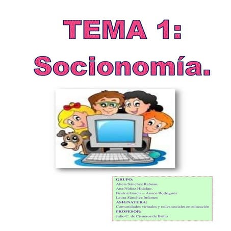 Tarea. tema 1. socionomía (1)